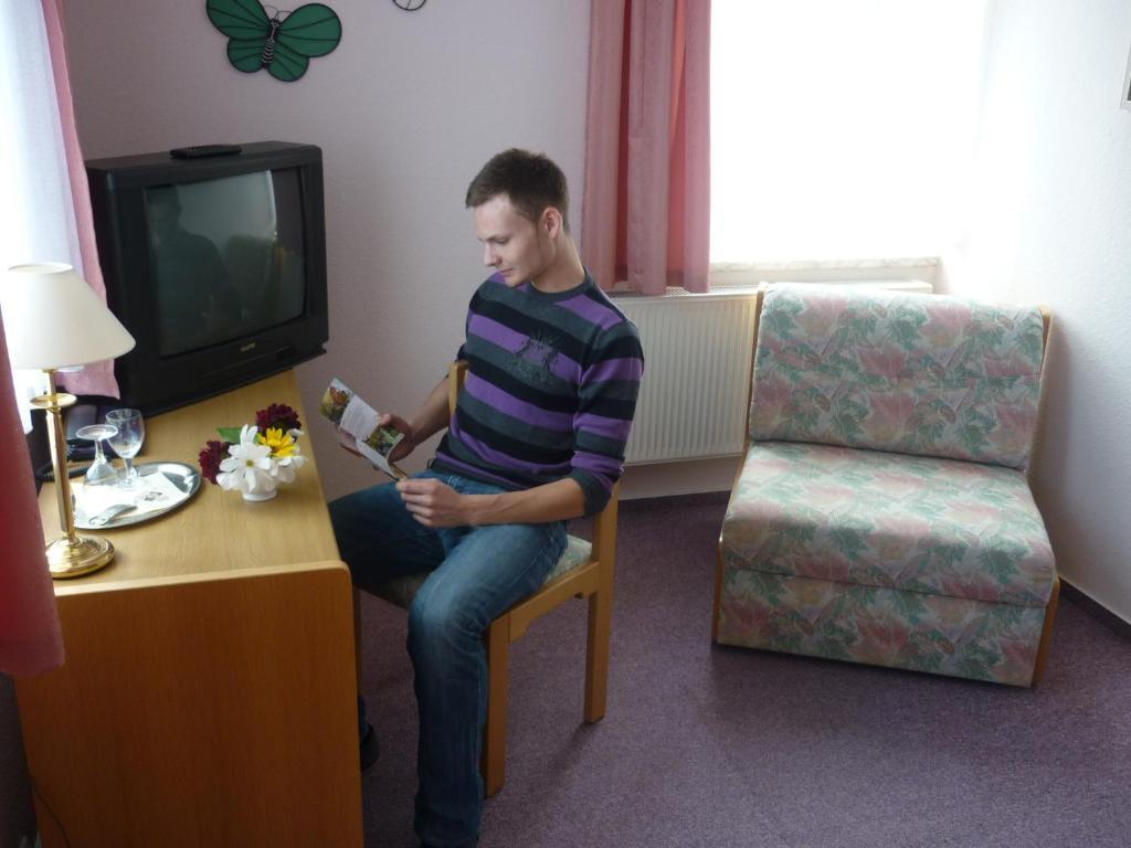 Hotel Burghof Oberweißbach Zimmer foto